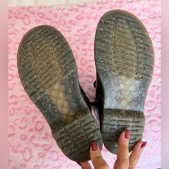 Dr. Martens Black Glitter Combat Boots
Women’s Size: 5 - Picture 4 of 8